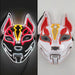 Luminous Party Mask Cosplay Japanese Anime Fox Horror Face