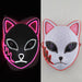 Luminous Party Mask Cosplay Japanese Anime Fox Horror Face