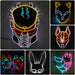 Luminous Party Mask Cosplay Japanese Anime Fox Horror Face