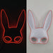 Luminous Party Mask Cosplay Japanese Anime Fox Horror Face