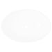 Luxury Ceramic Basin Oval-shaped Sink White 40 x 33 Cm