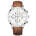 Luxury Fashion Mens Military Sports Watches Male Brown