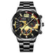 Luxury Fashion Mens Watches Stainless Steel Quartz