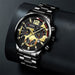 Luxury Fashion Mens Watches Stainless Steel Quartz