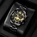 Luxury Fashion Mens Watches Stainless Steel Quartz