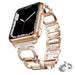 Luxury Metal Diamond Bracelet Strap For Apple Watch