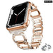 Luxury Metal Diamond Bracelet Strap For Apple Watch