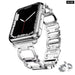 Luxury Metal Diamond Bracelet Strap For Apple Watch