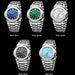 Luxury Men Quartz Wristwatches 30m Waterproof Automatic