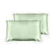 Luxury Satin Pillowcase Twin Pack Size with Gift Box - Sage