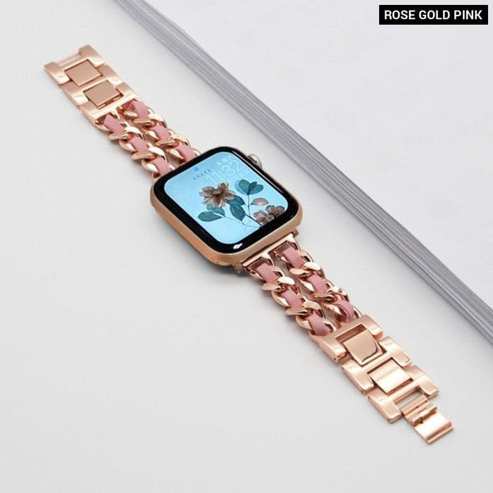 Luxury Style Steel Strap For Apple Watch