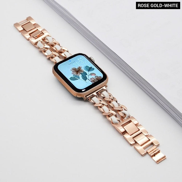 Luxury Style Steel Strap For Apple Watch