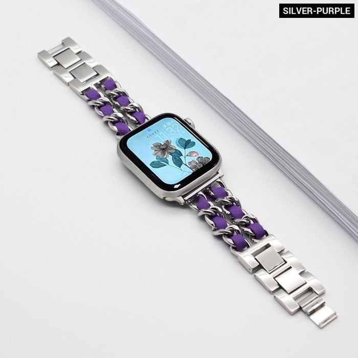 Luxury Style Steel Strap For Apple Watch