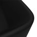 Luxury Wash Basin Matt Black 41x30x12 Cm Ceramic Oaibpx