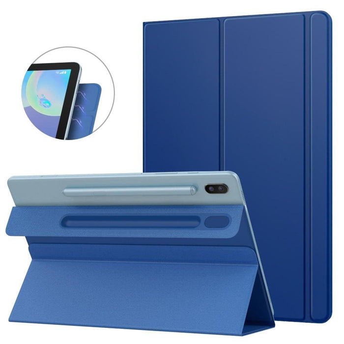 Magnetic Adsorption Smart Folio Case For Galaxy Tab S6