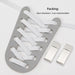 Magnetic Lock Without Ties Elastic Sneakers 8mm Flats Shoe