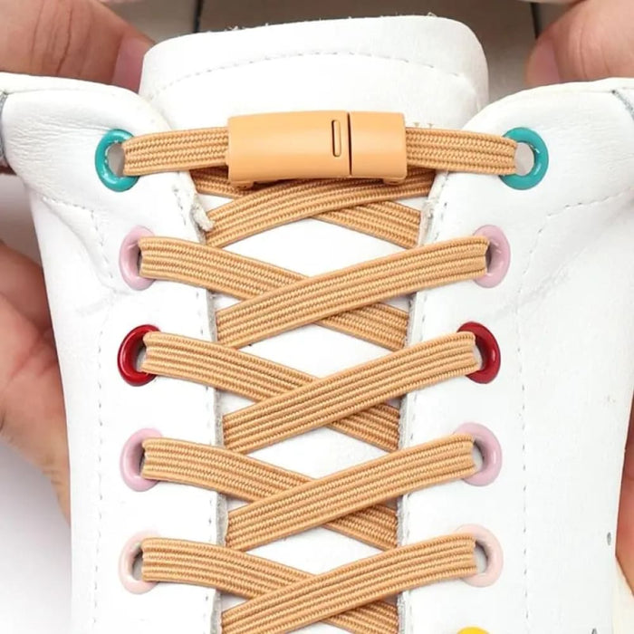 Magnetic Lock Without Ties Elastic Sneakers Shoe Laces