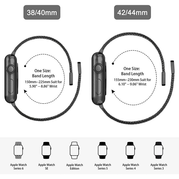 Magnetic Loop Metal Strap For Apple Watch