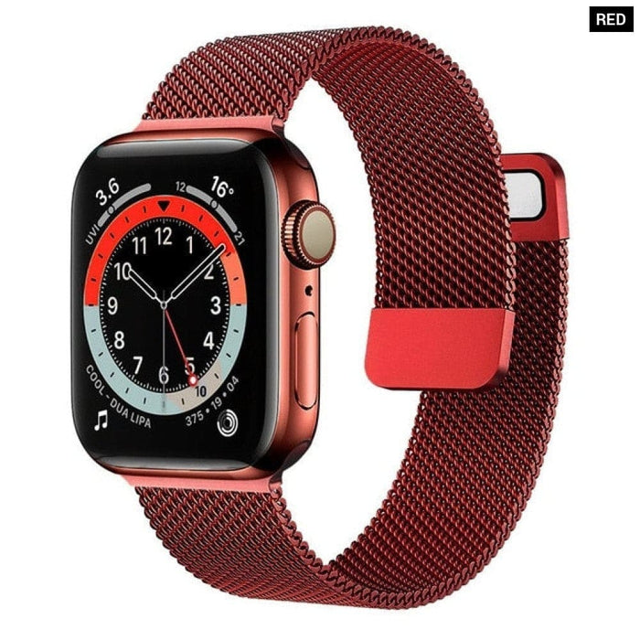 Magnetic Loop Metal Strap For Apple Watch