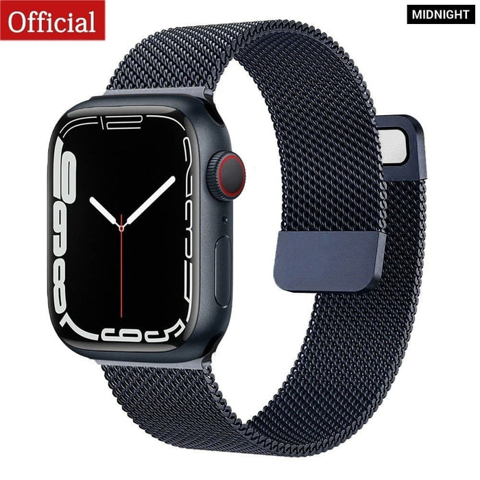 Magnetic Loop Metal Strap For Apple Watch