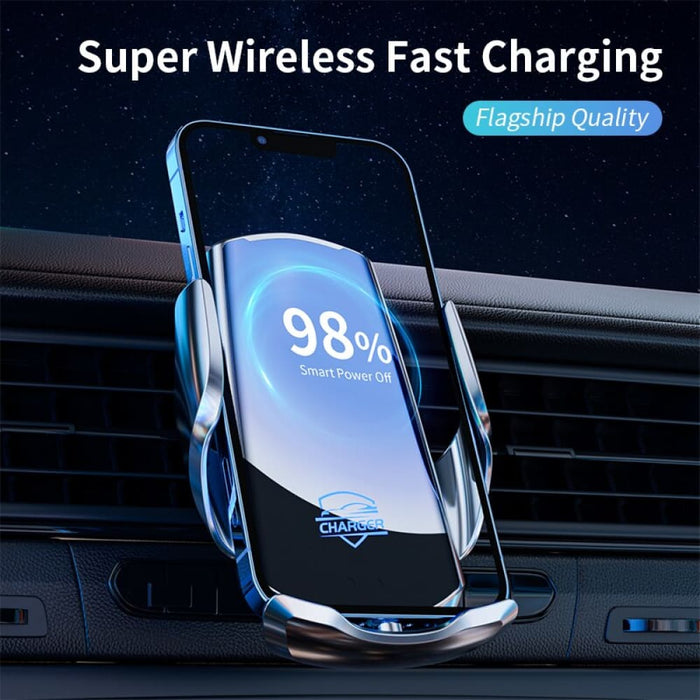 Magnetic Wireless Car Charger With Smart Sensor