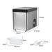 Goslash Picks Ice Maker Commercial 2.1l Portable Auto Bar