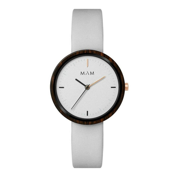 Mam Mam658 Unisex White Watch Quartz 33mm