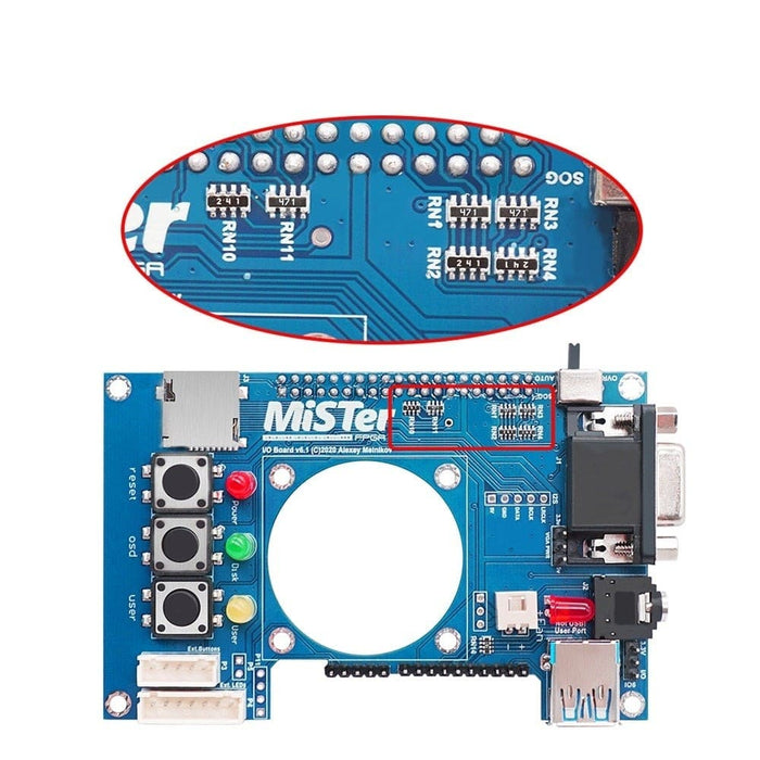 Manual Welding V6.1mister i o Board Analog Interface