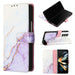 Marble Flip Leather Phone Case Pt003 For Samsung Galaxy z