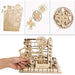 Diy Marble Run Game Wooden Model Building Kit