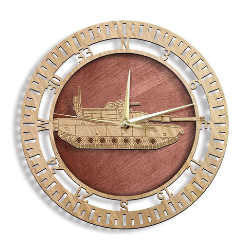 Marines 2nd Tank Wall Clock