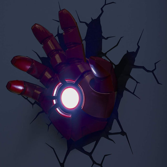 Nz Local Stock- Marvel Avengers Iron Man Hand 3d Deco Light