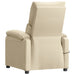 Massage Chair Cream Fabric Tanaln