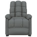 Massage Chair Dark Grey Fabric Taxita