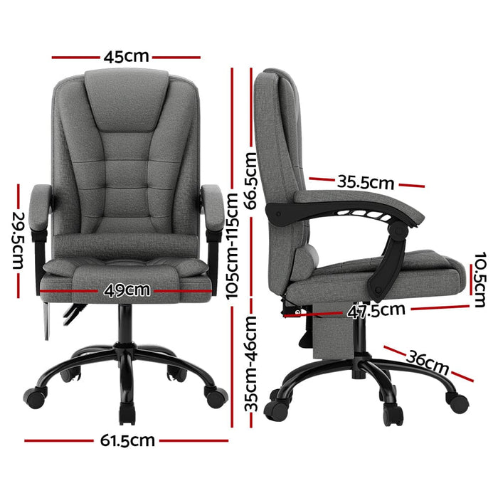 Massage Office Chair Executive Computer Chairs Fabric