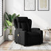 Massage Recliner Chair Black Fabric Txblbbx