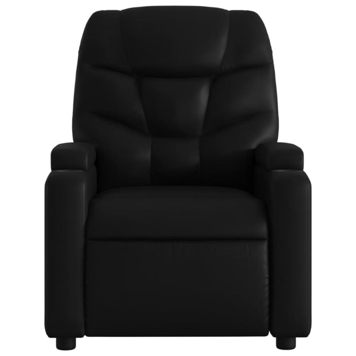 Massage Recliner Chair Black Faux Leather Txblbpx