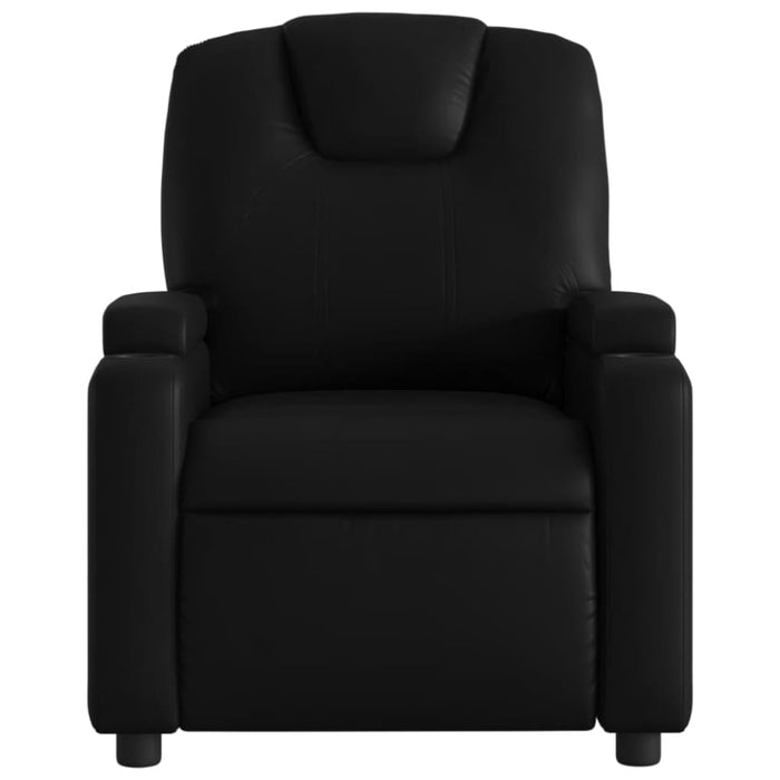 Massage Recliner Chair Black Faux Leather Txbpkik