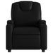 Massage Recliner Chair Black Faux Leather Txbpkik