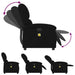 Massage Recliner Chair Black Velvet Txbpkpp