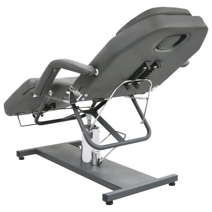 Massage Table Grey 180x62x(87-112) Cm Oobxll