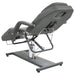 Massage Table Grey 180x62x(87-112) Cm Oobxll