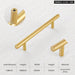 Matte Gold Cabinet Knobs For Kitchen Furniture