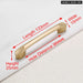 Matte Gold Cabinet Pulls For Kitchen Cupboards