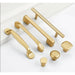 Matte Gold Cabinet Pulls For Kitchen Cupboards