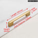 Matte Gold Cabinet Pulls For Kitchen Cupboards