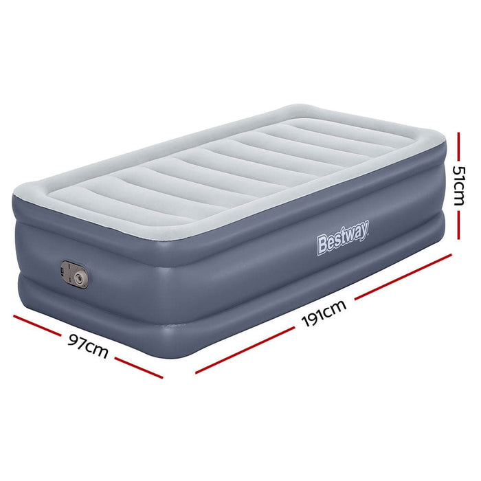 Goslash Picks Mattress Air Bed Single Size 51cm Inflatable