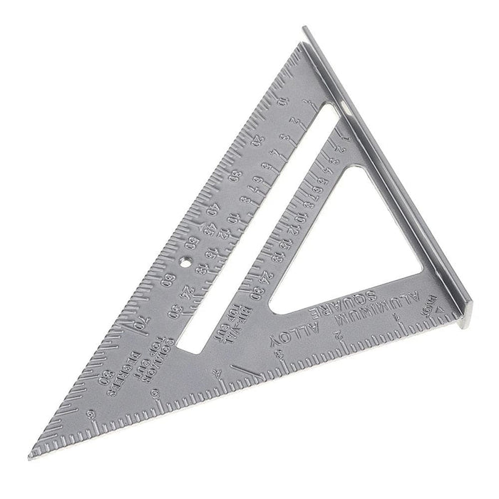 Measuring Tool Carpenter Straight Ruler Aluminum Alloy