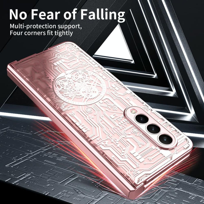 Mechanical Legend Electroplated Fold 4 5g Phone Case