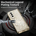 Mechanical Legend Electroplated Fold 4 5g Phone Case